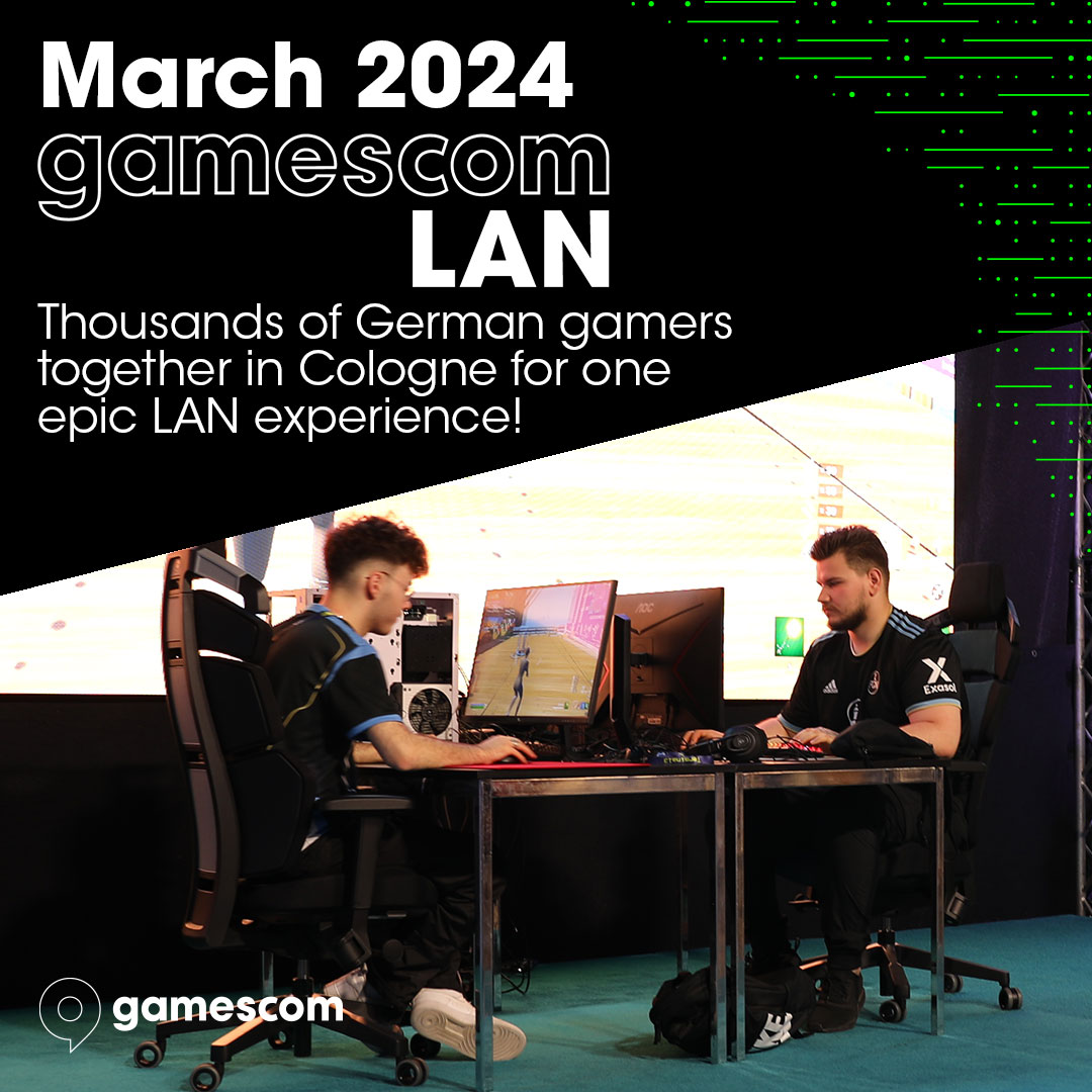 LAN Mega LanPartyEvent im März 2024 für Fans und Influencer
