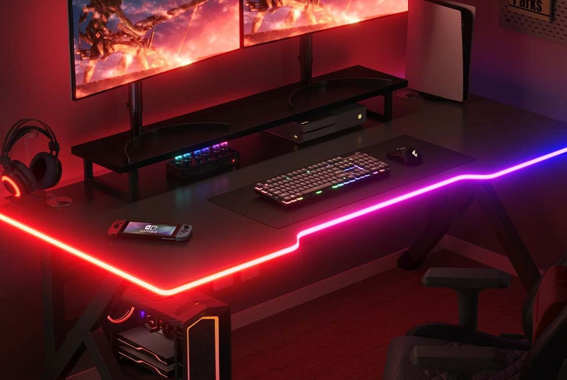 Zum Start günstiger: Govee RGBIC Gaming LED Strip 3M beleuchtet  Gaming-Schreibtische bunt und synchronisiert -  News