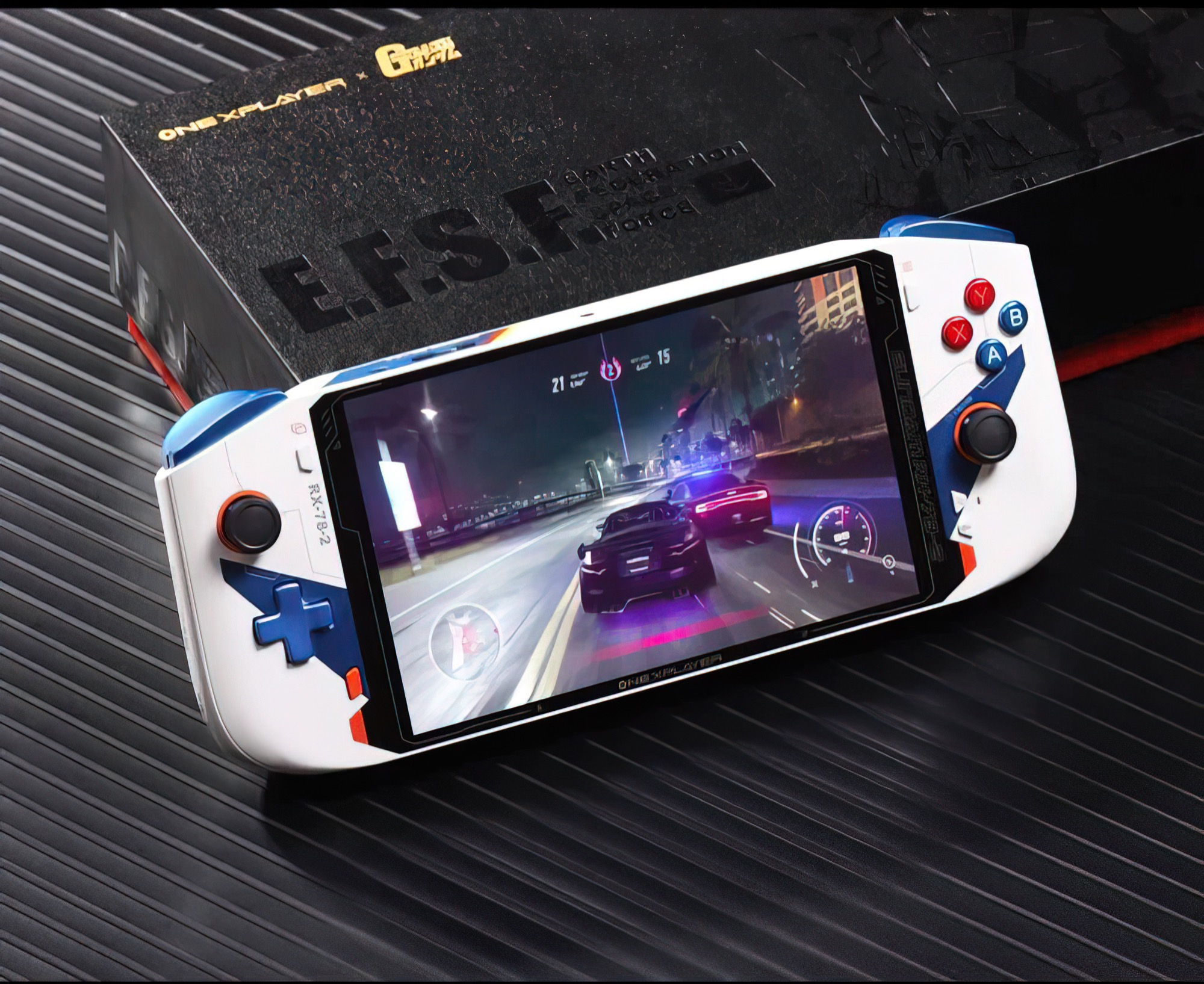 The OneXPlayer Mini Pro portable game starts with the AMD Ryzen 7 6800U in a stylish Gundam edition