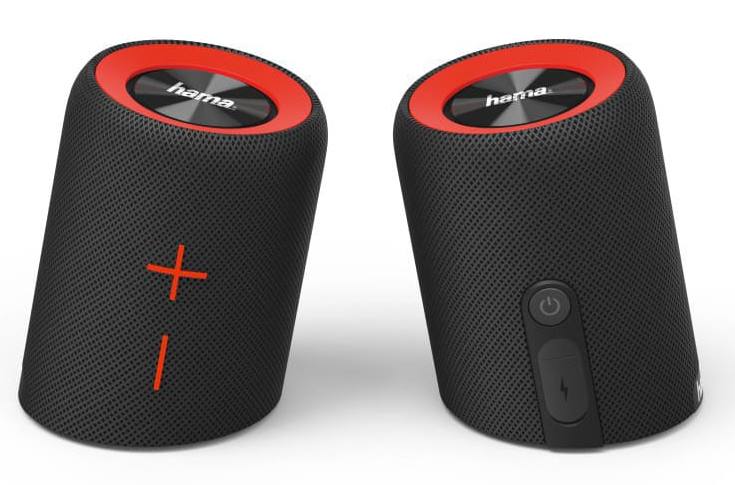 Soundcup-D: Notebookcheck.com News für Euro Hama Bluetooth-Stereo-Lautsprecher - 80 Wasserdichter