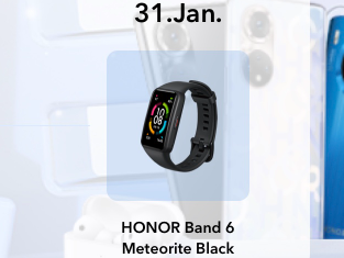 Honor verlost ein Honor Band 6 an Newsletter-Abonnenten.