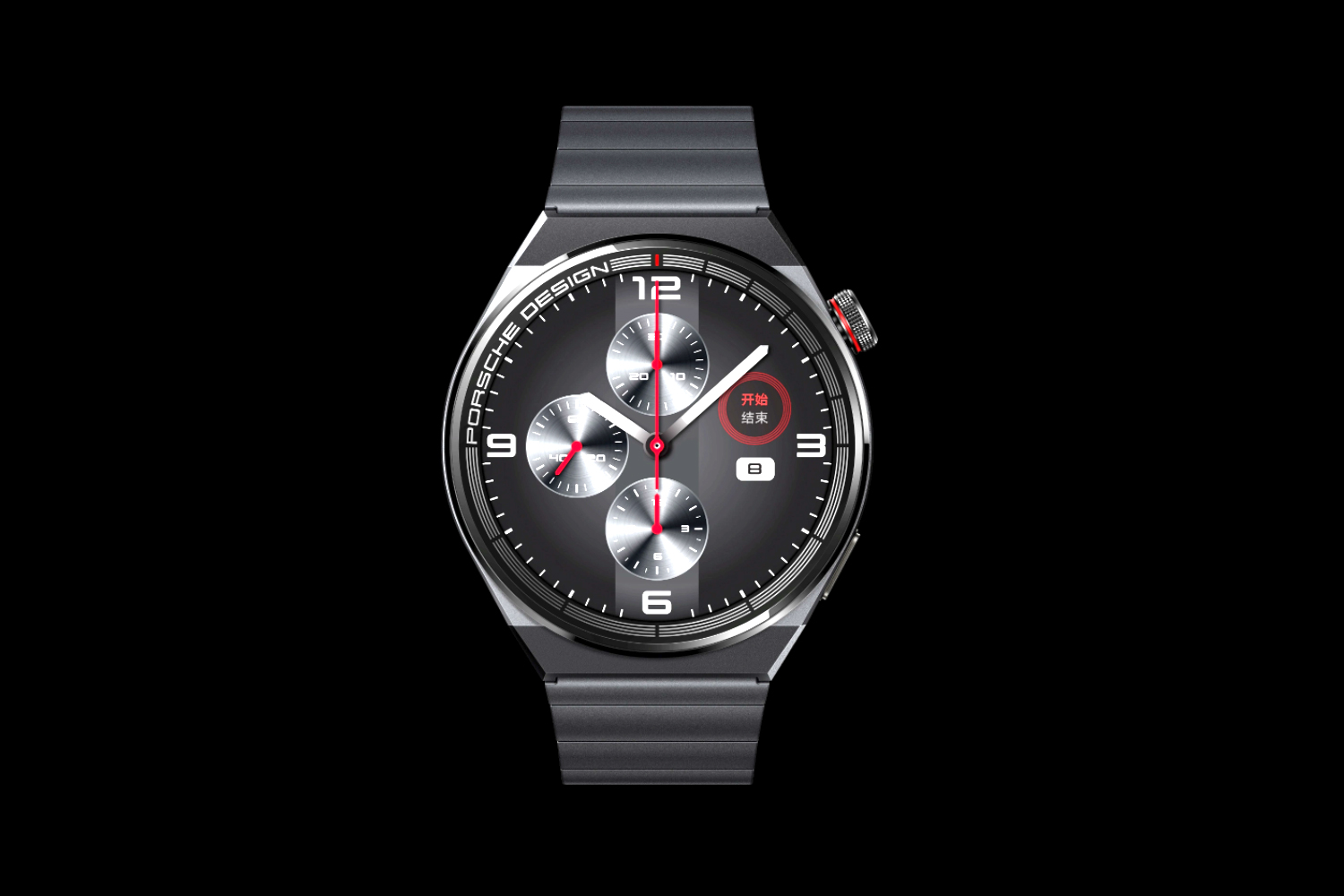 Die Huawei Watch GT 3 Porsche Design ist eine neue und besonders edle Smartwatch. (Bild: Huawei)