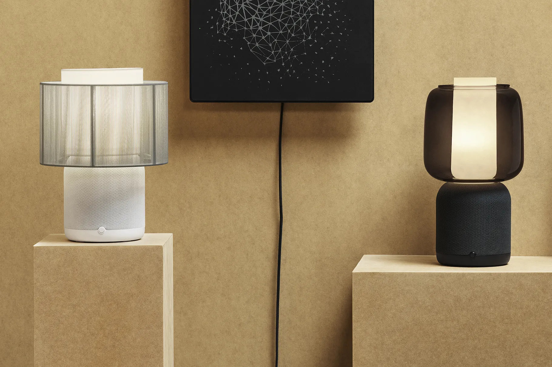 Ikea präsentiert eine ungewöhnliche Lampe mit integriertem Sonos