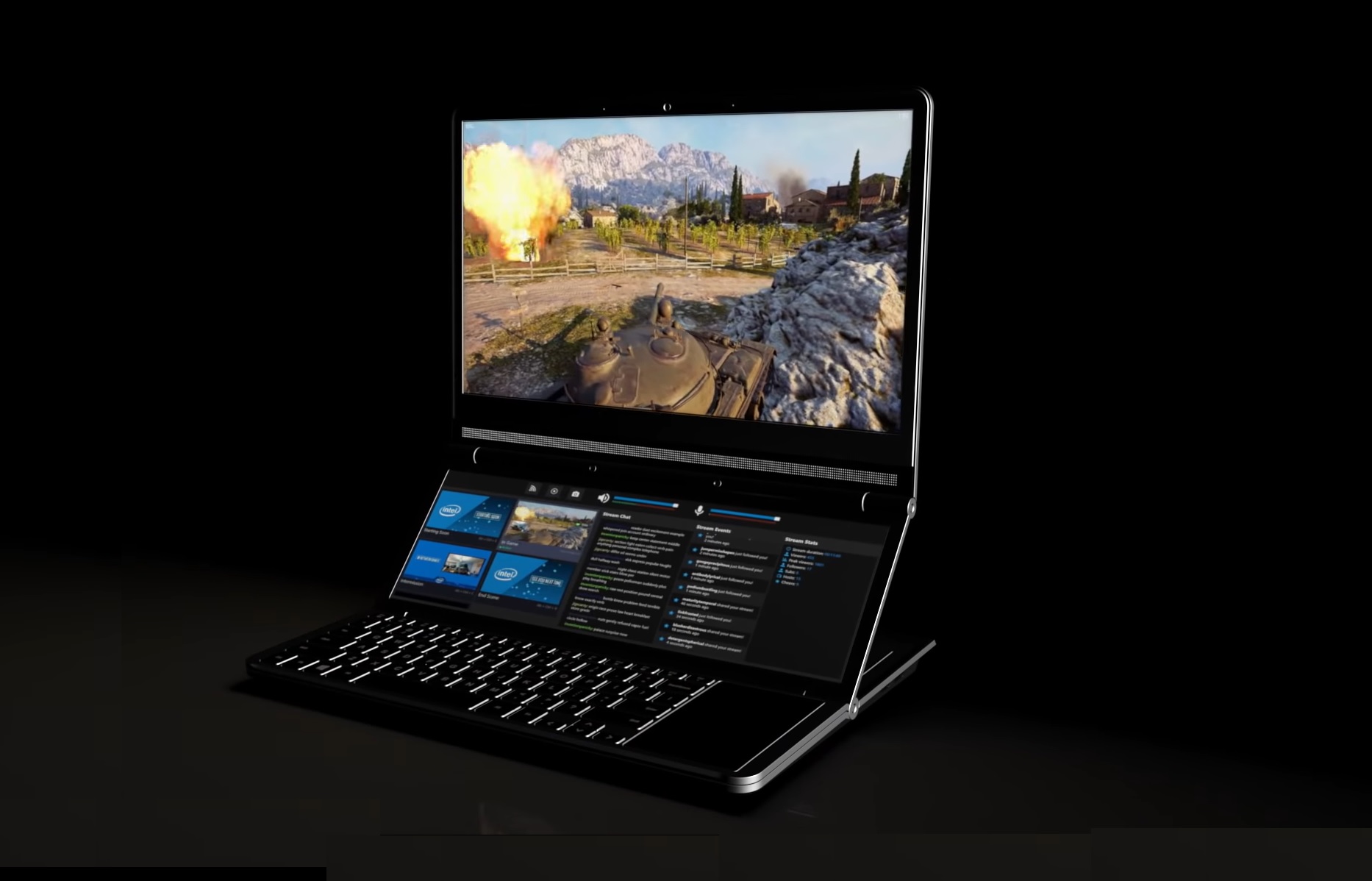 Dual oder MultiDisplayLaptops sind hip Überblick, Optionen und