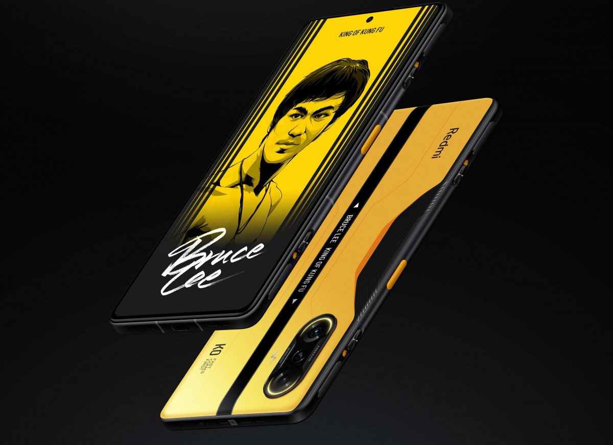 Xiaomi Prasentiert Die Redmi K40 Gaming Edition Mit Bruce Lee Version Schulterbuttons Und 1 Hz Display Notebookcheck Com News