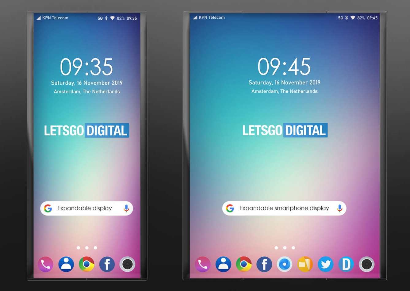 Flexibles LG-Handy wird zum Tablet: Ausziehbares Display statt