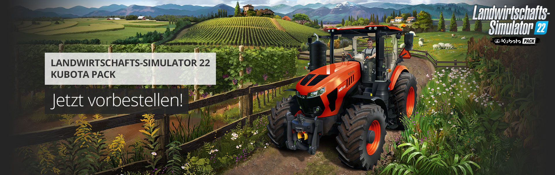 Landwirtschafts-Simulator 22 erhält weitere Marken: Kubota Pack für PC und  Konsolen angekündigt -  News