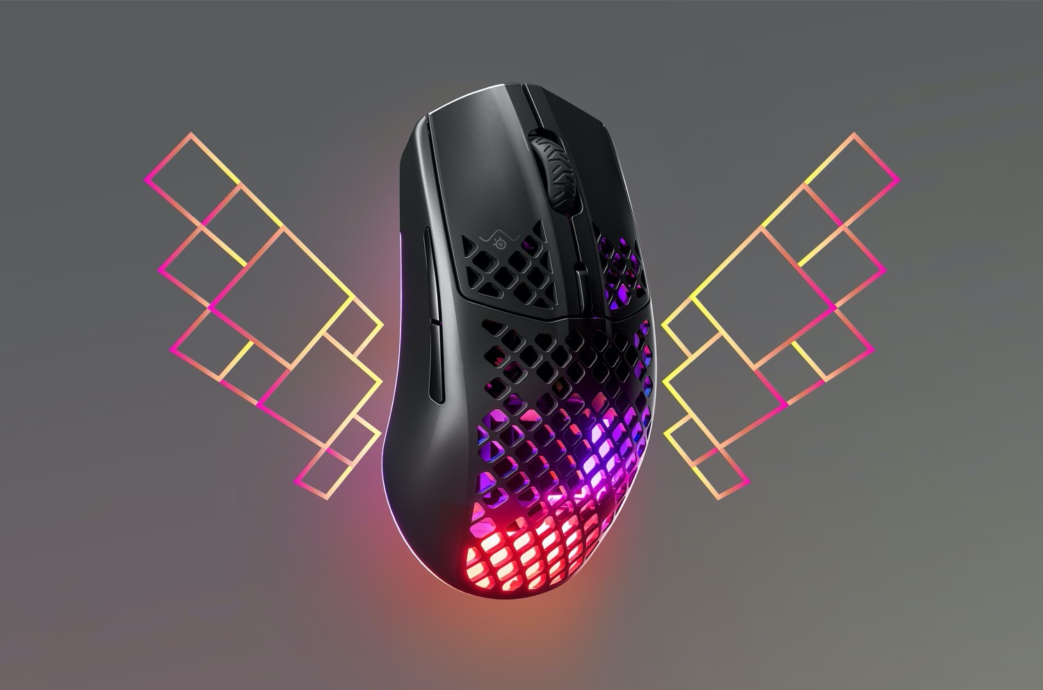 SteelSeries Aerox 3: Die ultraleichte Gaming-Maus gibts mit oder ohne Kabel  -  News