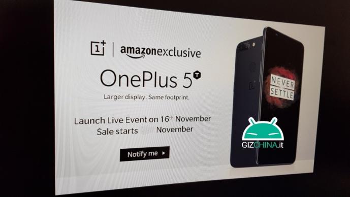 Das OnePlus 5T könnte am 16. November offiziell vorgestellt werden.