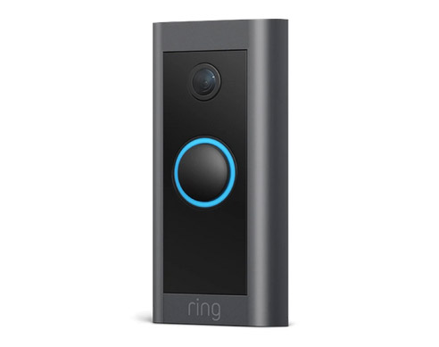 Die Ring Video Doorbell Wired ist eine fest verkabelte Videotürklingel zum kleinen Preis. (Bild: Ring)
