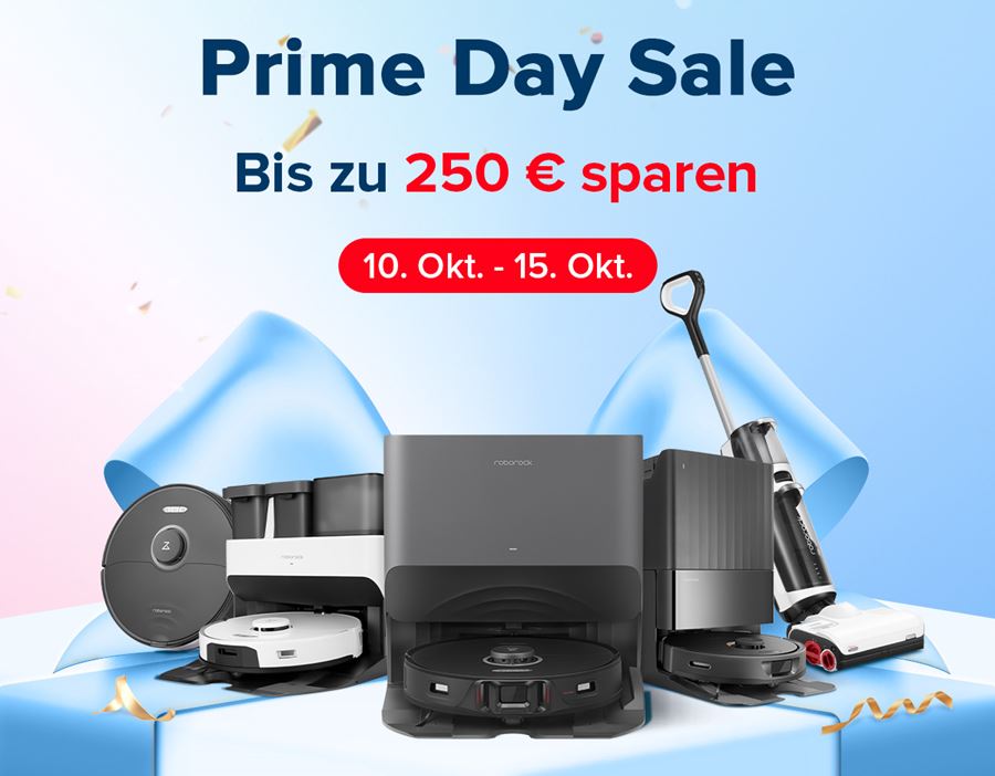 RoborockAngebote zum Amazon Prime Day Rabatte auf diverse Saugroboter und mehr, auch neue