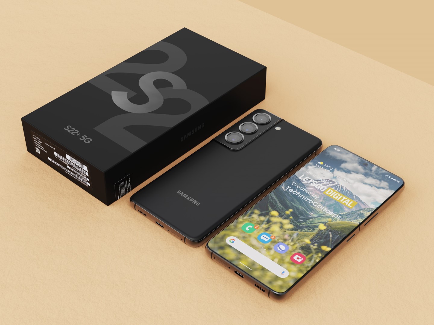 Samsung Galaxy S22, S22+ und Galaxy S22 Ultra: Erste Displayschutz