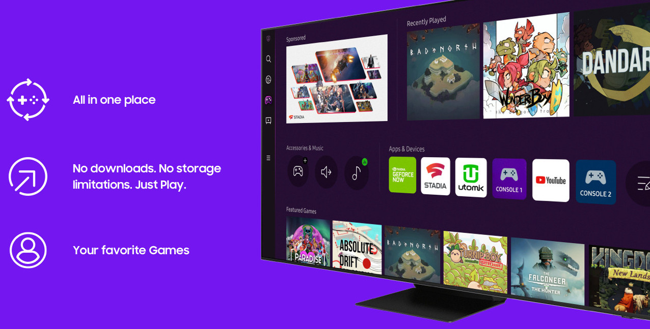 Samsung Xbox App mit Xbox Game Pass für Samsung Neo, QLED Smart TVs