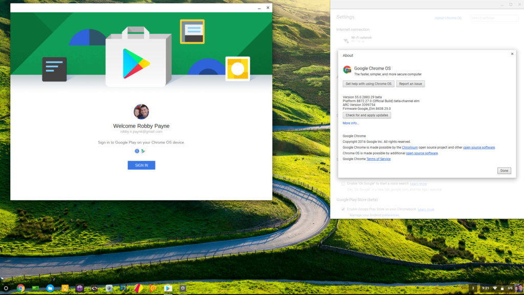 Chrome os требования