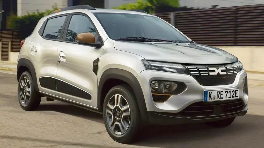 🇩🇪 Dacia Spring electric 2023 Frunk!!! ❤️❤️ geiles Zubehör 