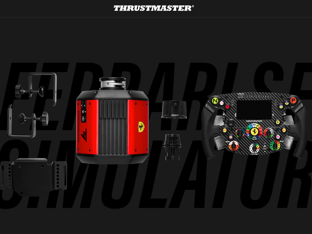 Volante T818 Ferrari SF1000 Simulator – Thrustmaster - Hi-Speed