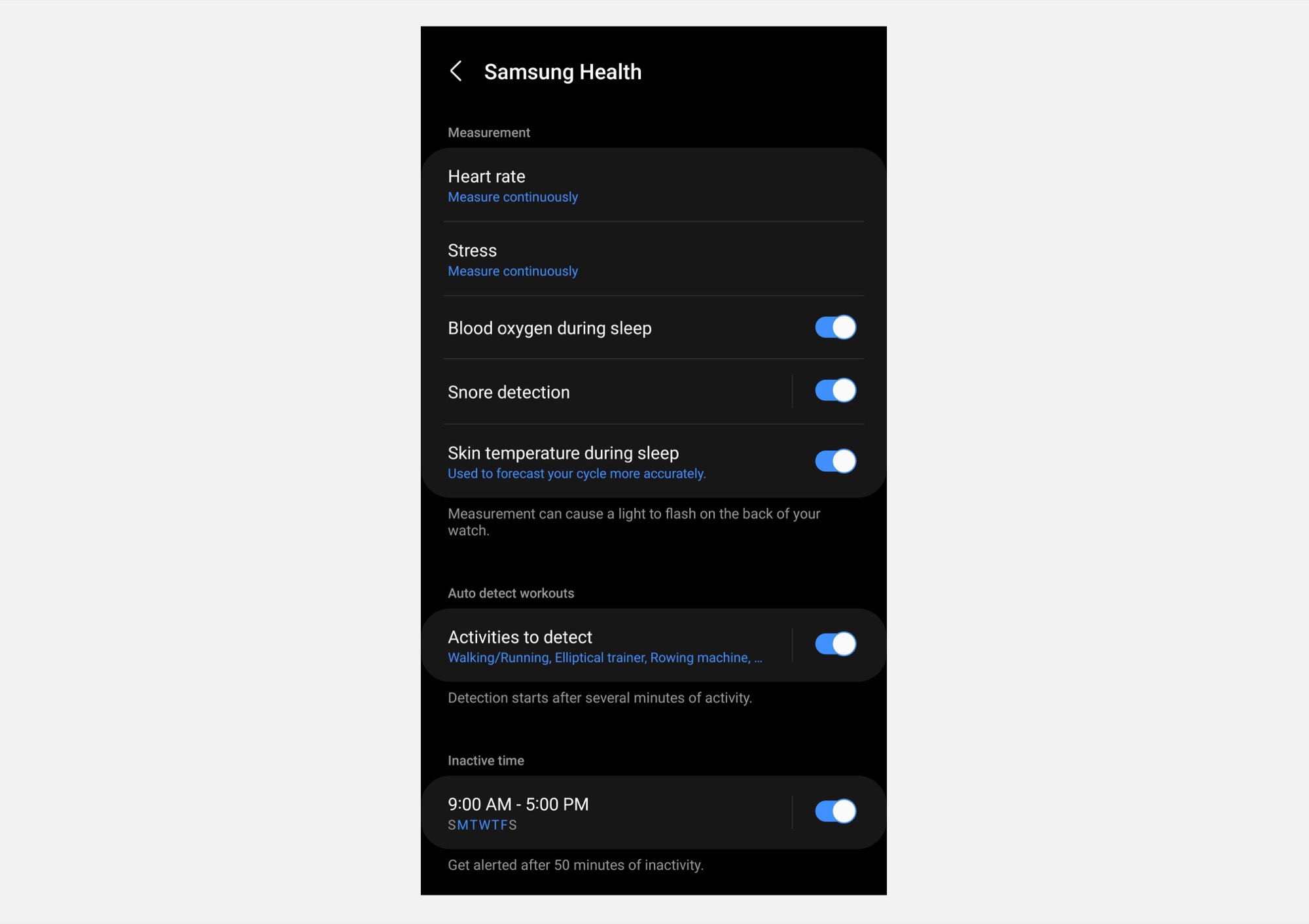 Samsungs Health App bestätigt Details zur Galaxy Watch5 und Galaxy