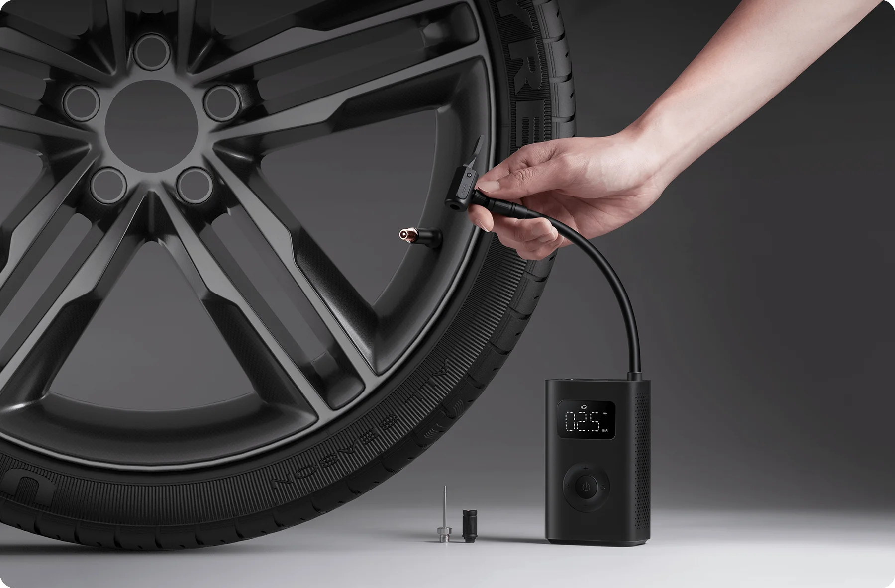 Xiaomi Portable Electric Air Compressor 2: Neuer Akku-Kompressor pumpt  Reifen schneller und mühelos auf -  News