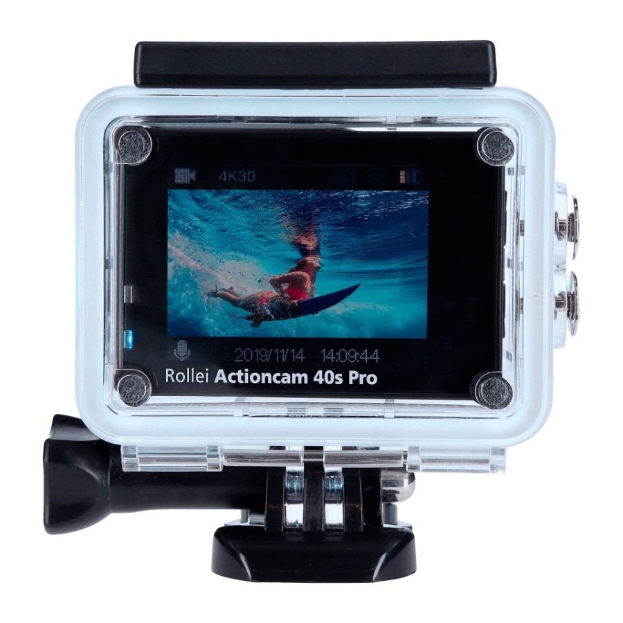 Aldi Rollei Actioncam 40s Pro WiFiKamera stark reduziert für 45 Euro