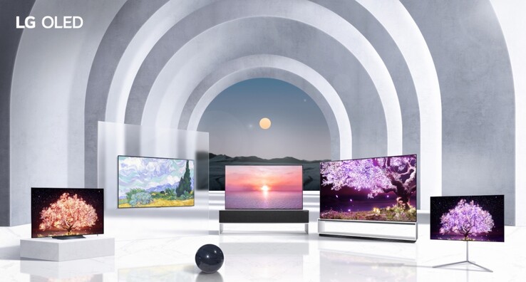 Das OLED-Portfolio 2021 von LG. (Bild: LG)