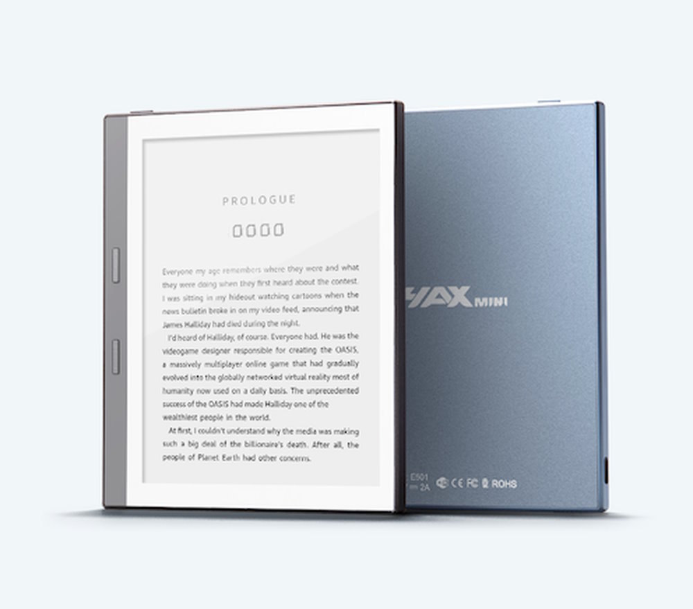 HaxMini Kompakter EReader ist dank Android flexibel und aktuell