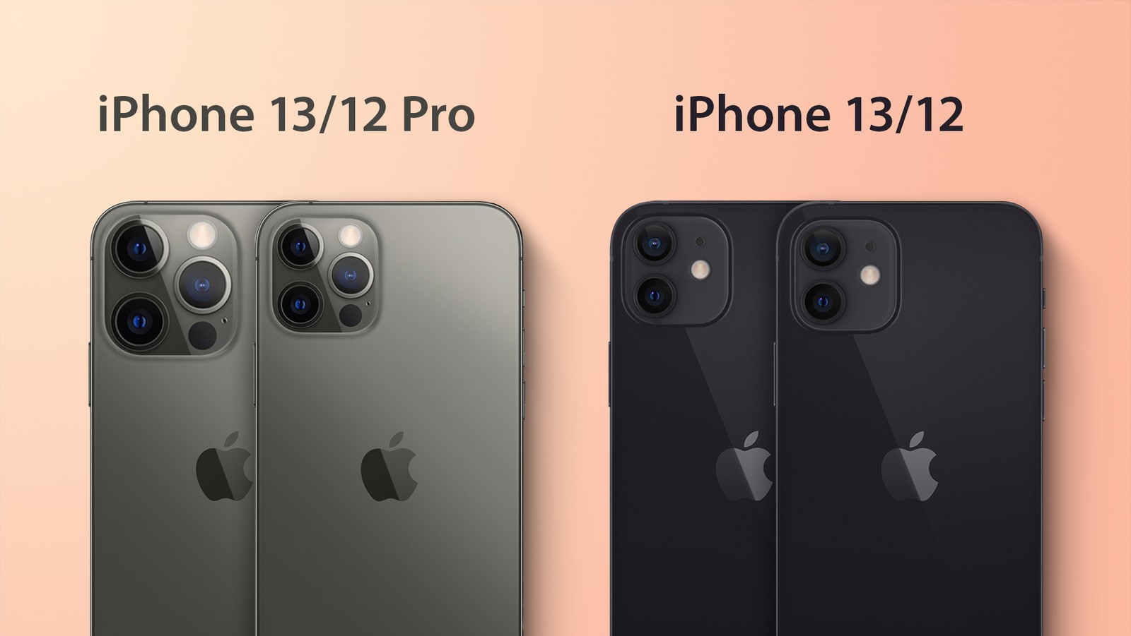 Iphone 13 pro vs iphone 13 фото