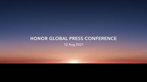 Honor plant eine internationale Pressekonferenz am 12. August 2021. (Bild: Honor)