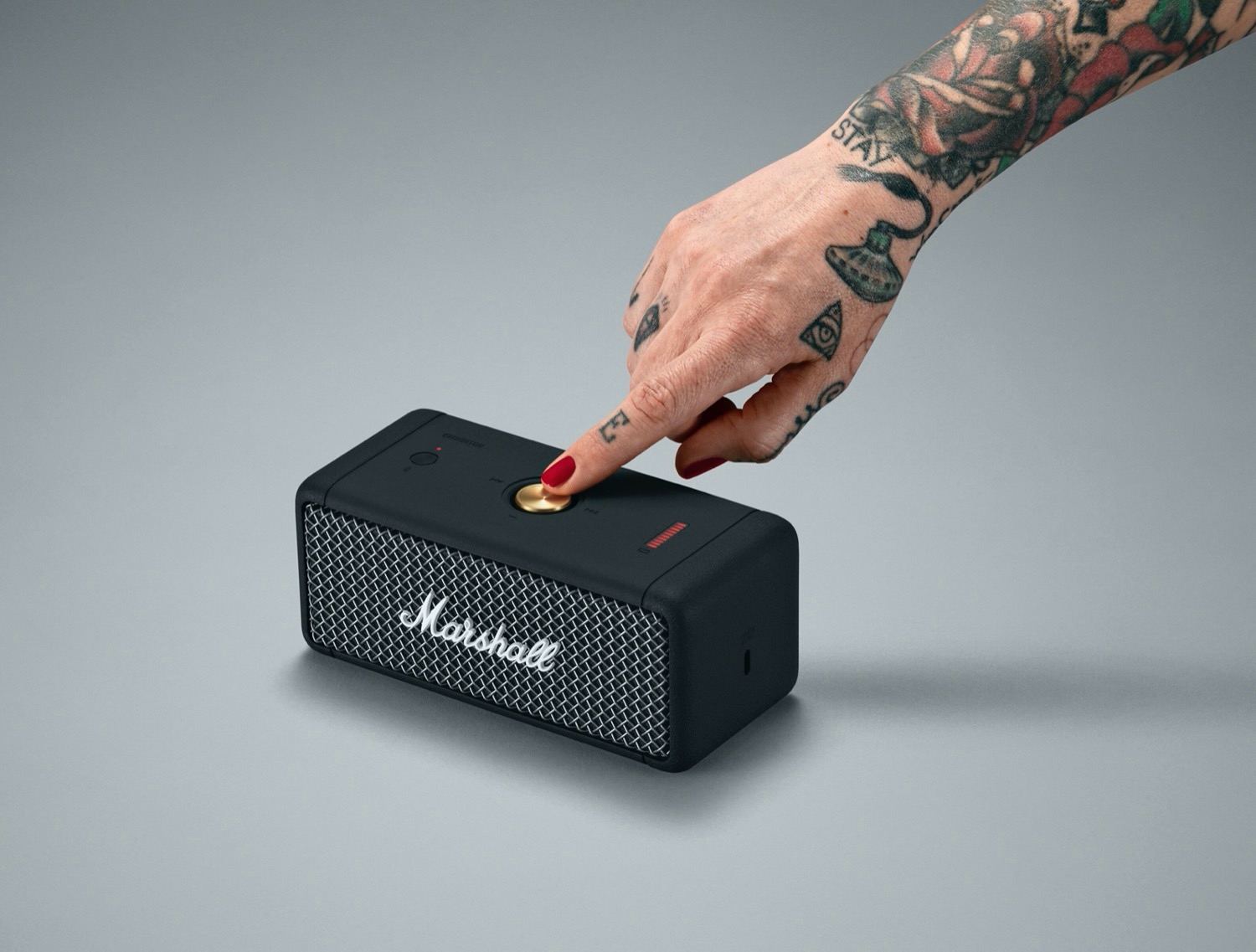 Der Marshall Emberton Bluetooth-Lautsprecher ist wasserfest, kompakt und  stylisch - Notebookcheck.com News