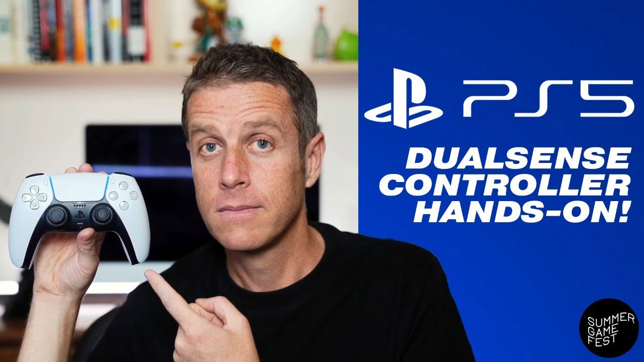PlayStation 5: DualSense Controller der PS5 im ersten echten Hands-On-Video  -  News