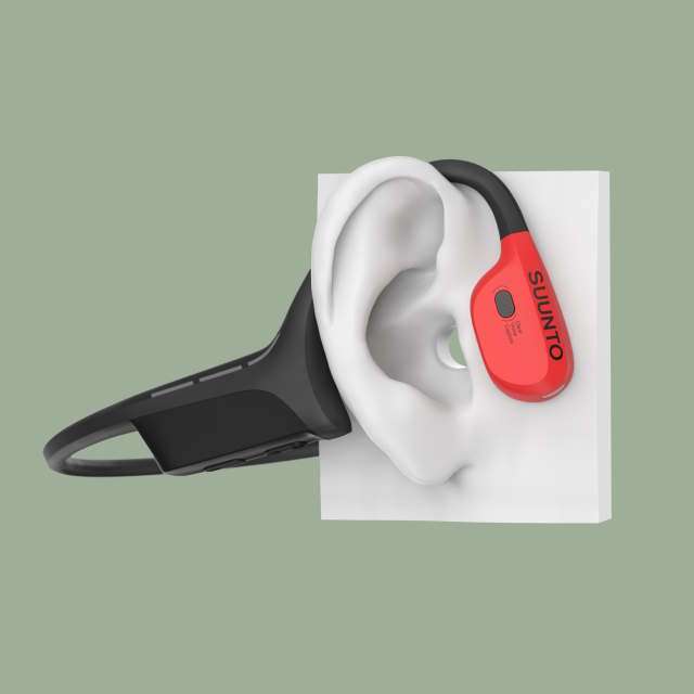 Suunto Wing: An der Seite sind jeweils drei rote LEDs vorhanden