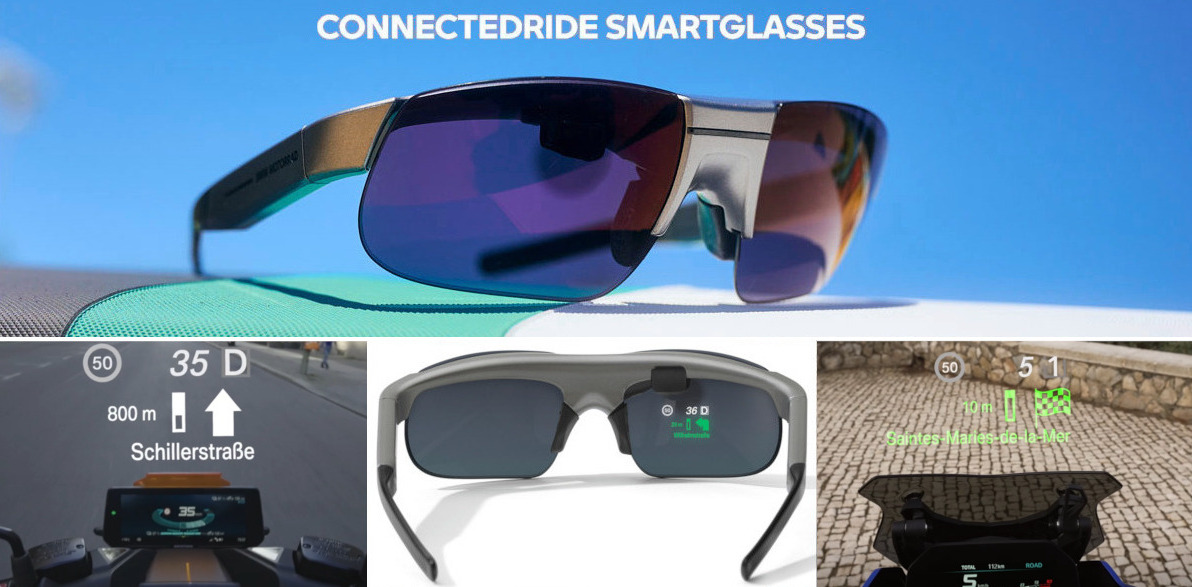 BMW ConnectedRide Smartglasses: Hightech-Sonnenbrille für Biker
