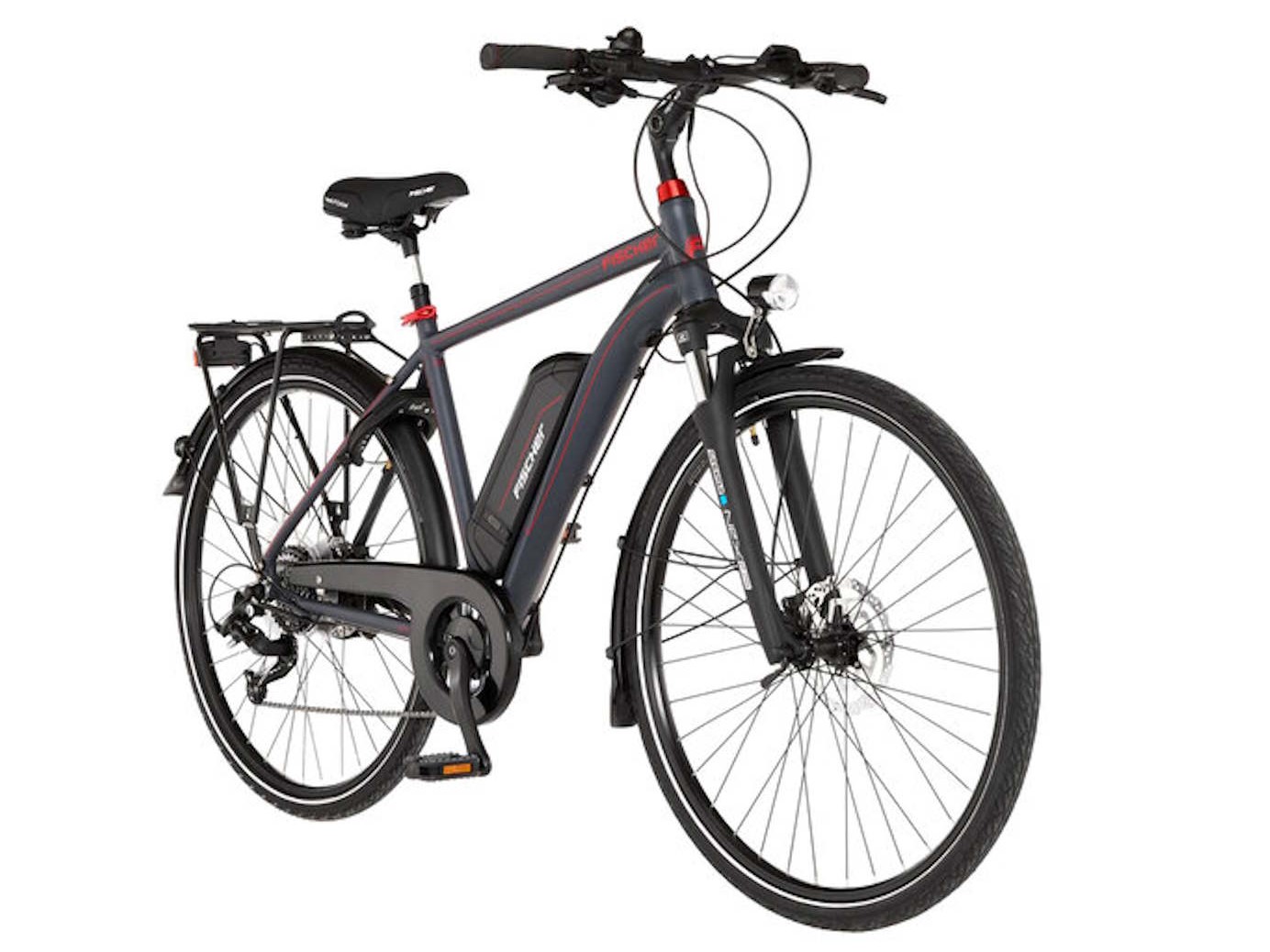 Tienda online de Aldi: la bicicleta eléctrica de turismo Fischer está actualmente disponible a su precio más alto, en versión para hombre y para mujer