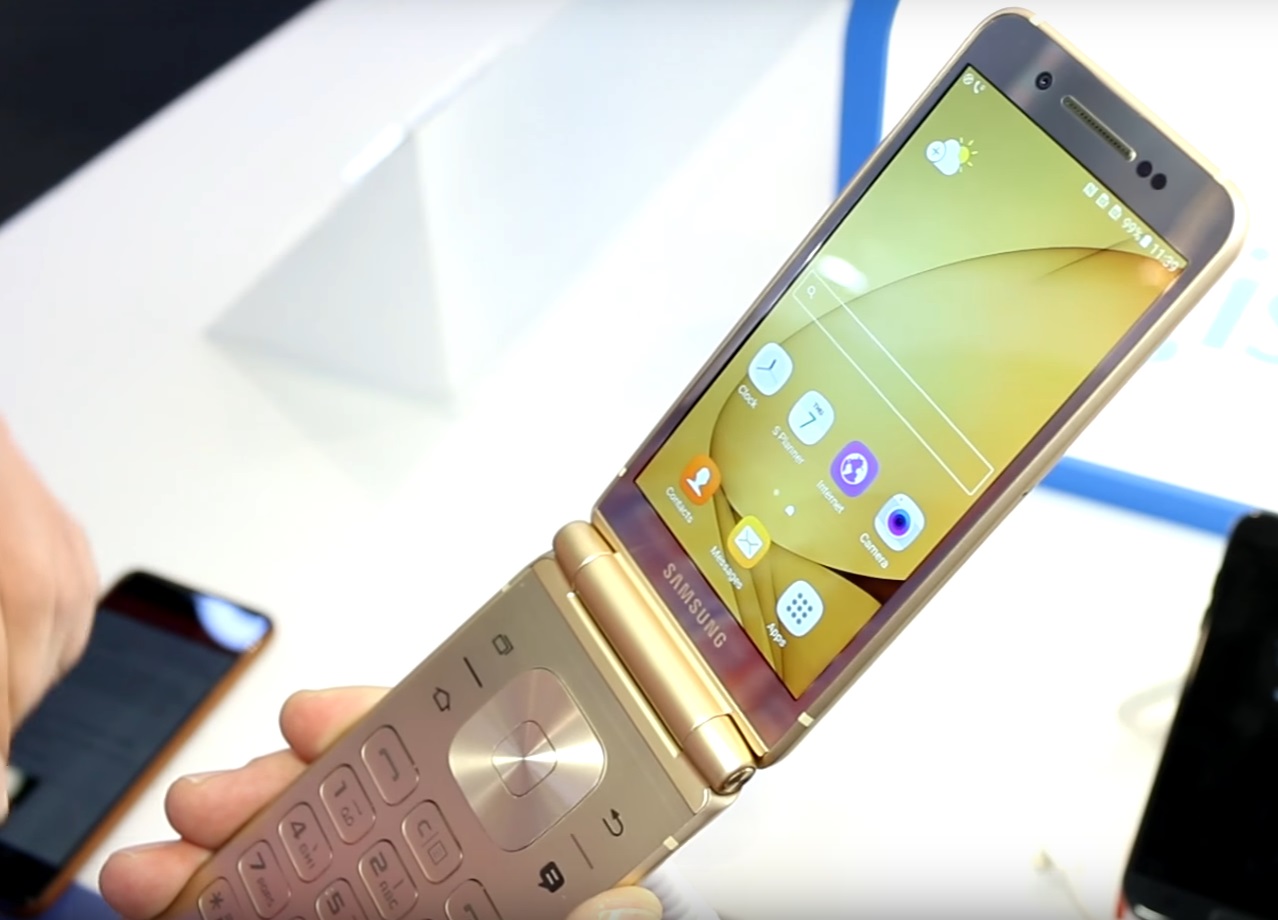 Samsung W2017 Veyron: Klapphandy im Hands-On