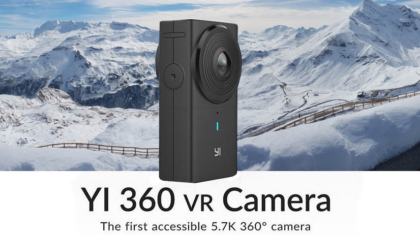 YI 360 VR: 360-Grad-Rundumkamera 5,7K und Live-Streaming - News
