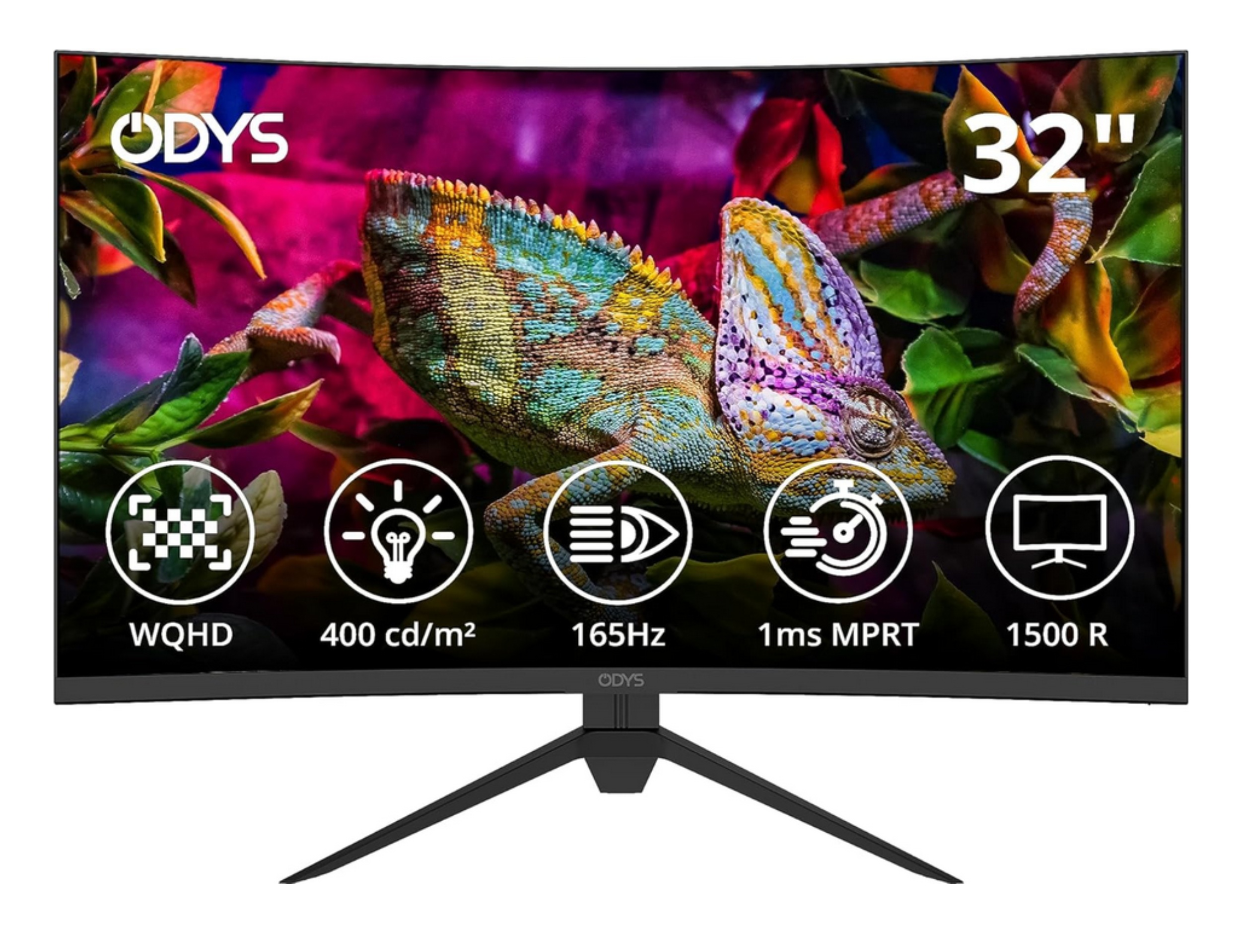 Odys XP32 PRO: 32-Zoll-Curved-Monitor auf Amazon zum Tiefstpreis ...