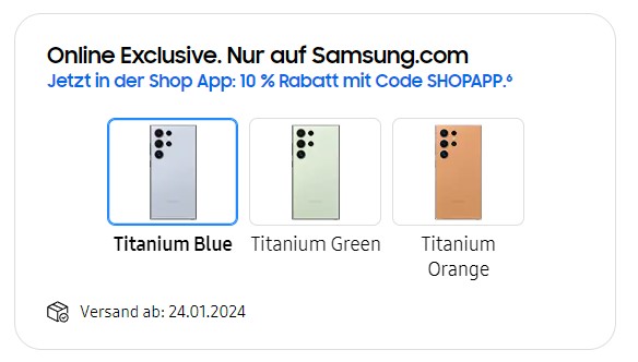 Mega Samsung Galaxy S24 Ultra Deal: Die exklusiven Farben mit 512GB  Speicher bereits unter 1.000 Euro -  News