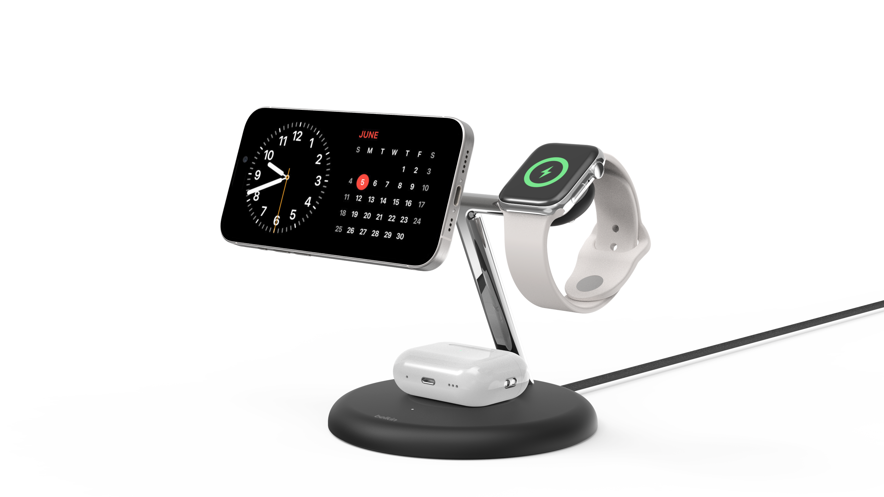 Belkin BoostCharge Pro Powerbank Belkin Powerbank mit 10.000mAh für Apple  Watch,Fast Charge