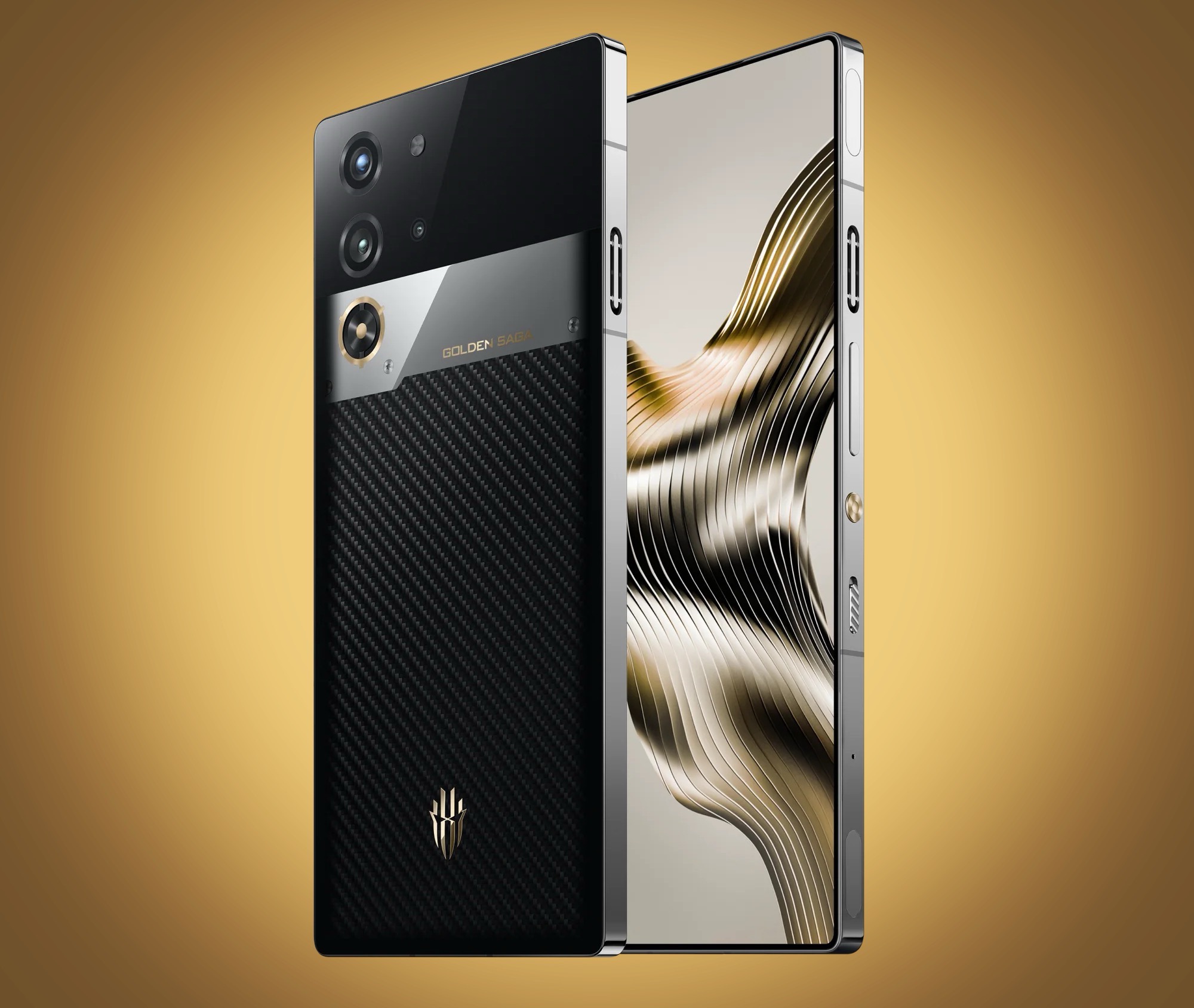 Computer Pro Max Golden Exorbitante Nubia RedMagic 10 Pro Golden Saga Limited Edition startet ...