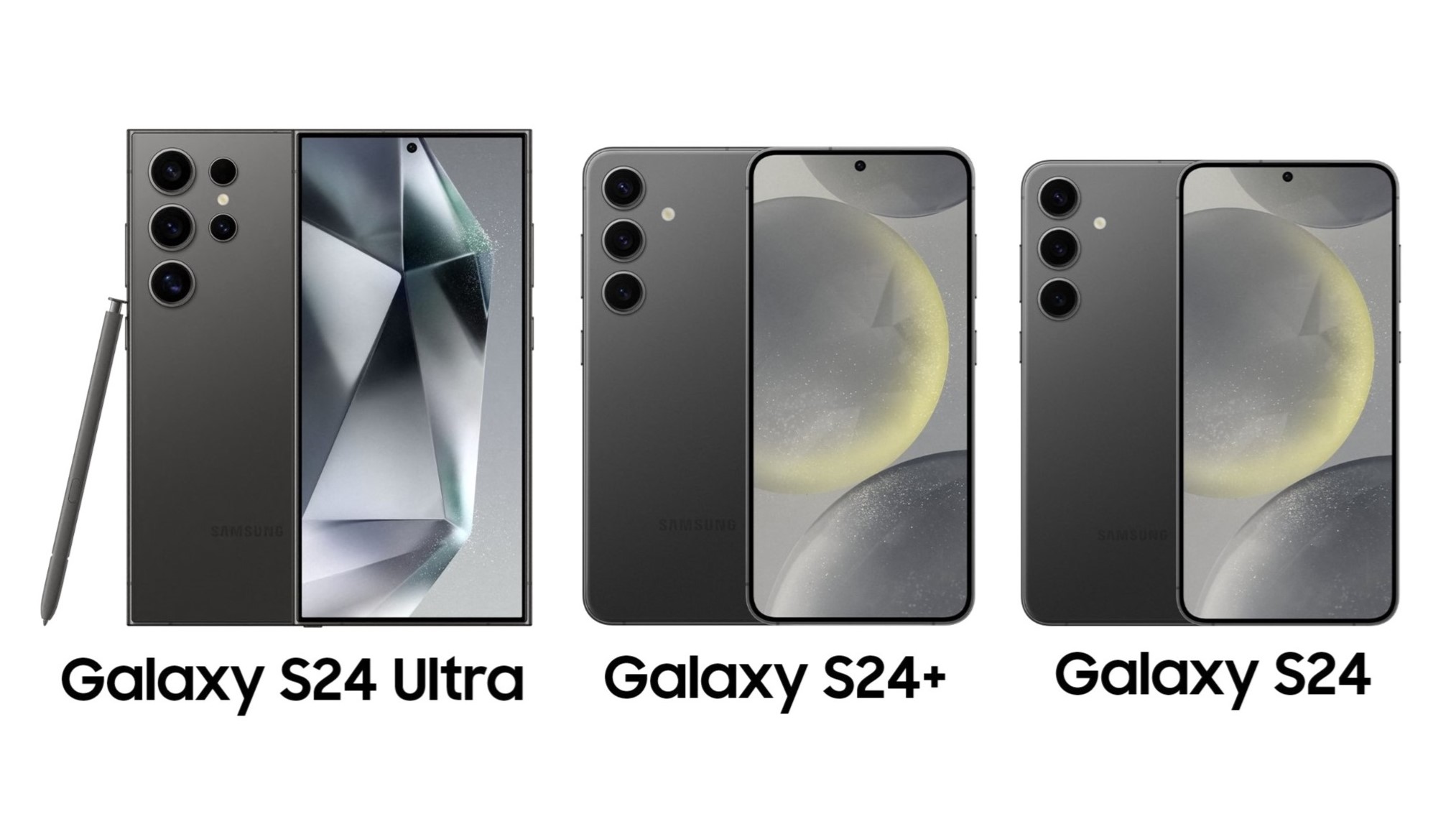 Samsung Galaxy S24, S24+ und Galaxy S24 Ultra: Erste Zubehörprodukte  bekräftigen durchgehend flache Displays und dünne Ränder -   News