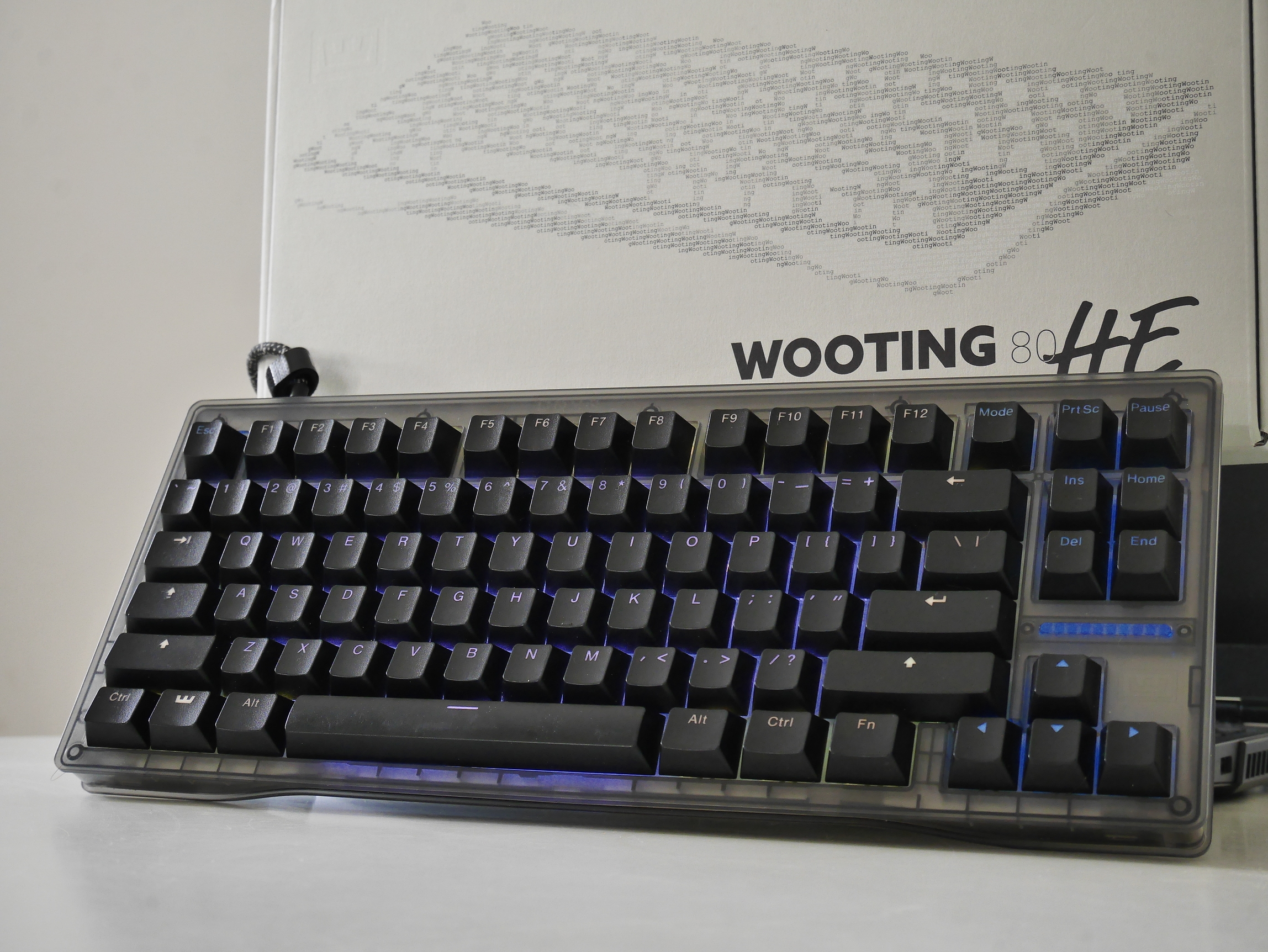 Wooting 80HE im Test: Gaming-Tastatur mit Hall-Effekt, kaum