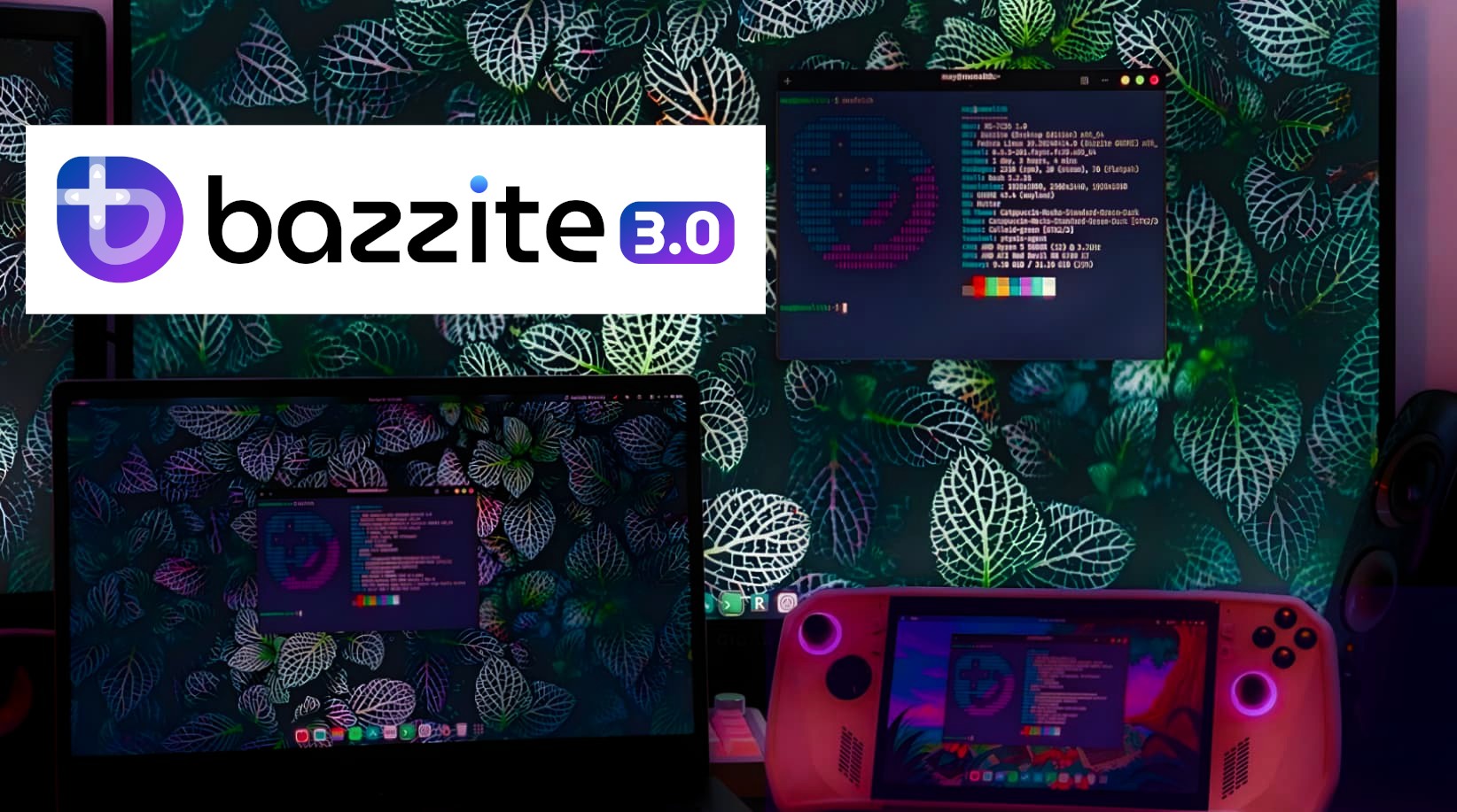 Bazzite 3.0: Gaming Linux update improves support for Steam Deck OLED, Legion Go, Asus ROG Ally and other mobile devices