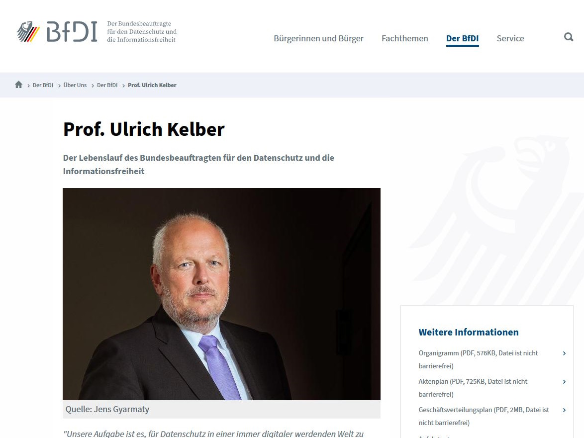 SPD sägt Bundesdatenschützer Kelber ab