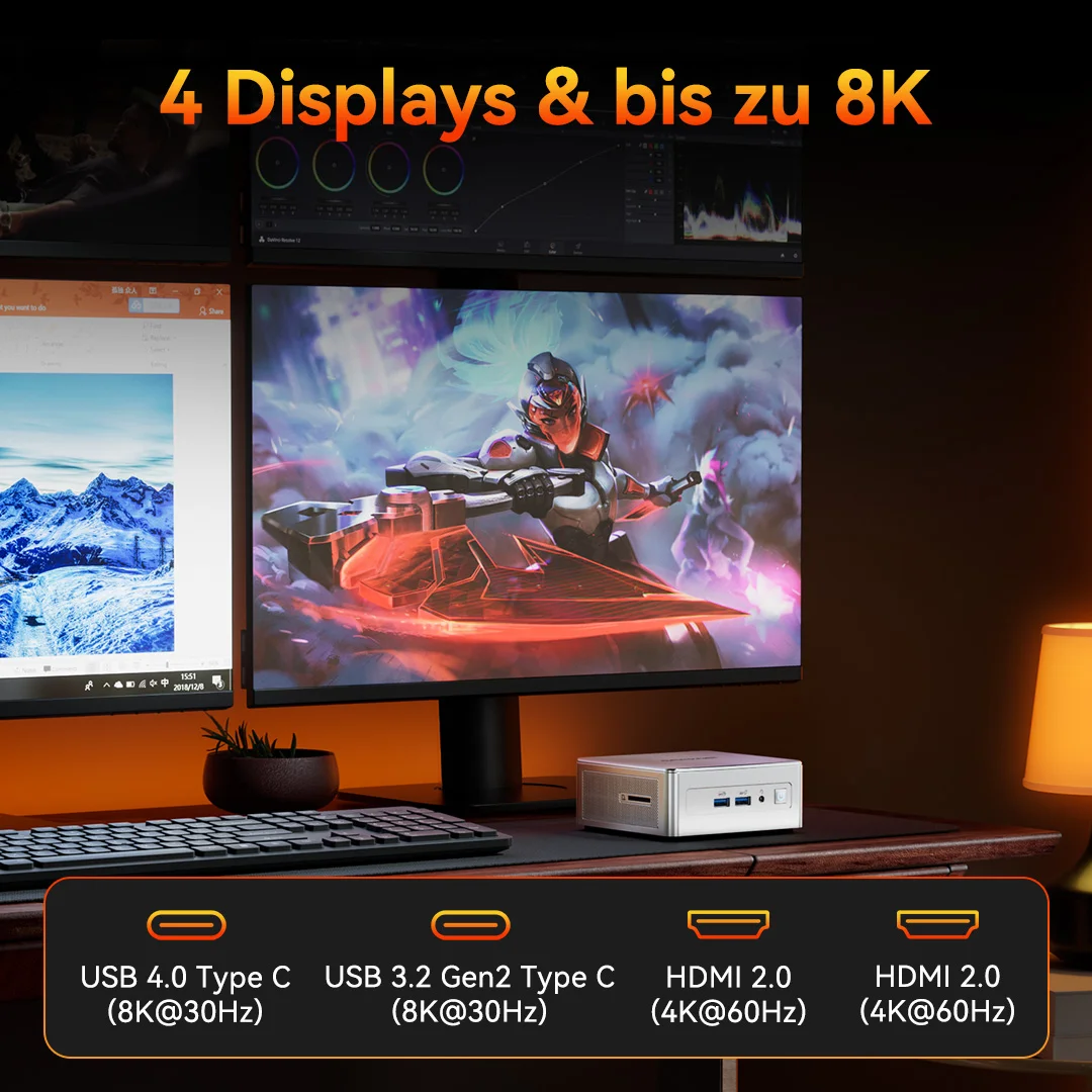 320 Euro Rabatt auf starken KIMiniPC Geekom AE8 mit AMD Ryzen 7 oder
