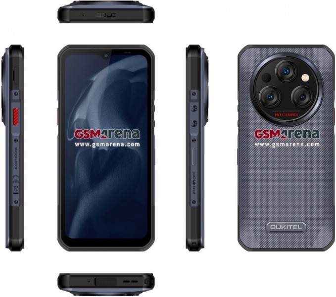 Das WP35 ist ein recht typisches Outdoor-Smartphone (Bild: Oukitel, via GSMArena)