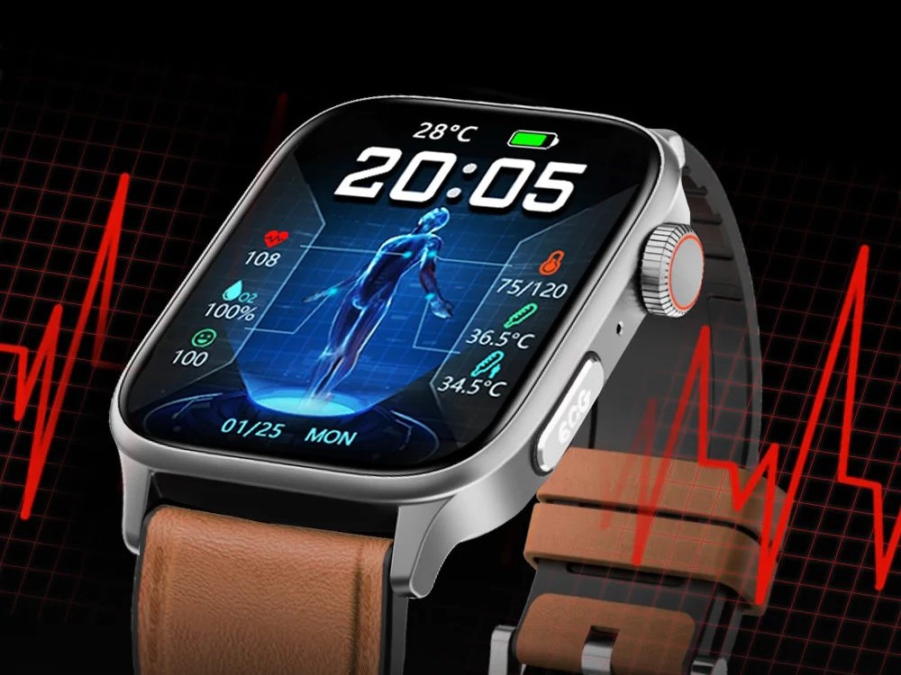 Lem 3: Diese Smartwatch mit EKG, Blutdruck- und Blutzuckermessung wirbt mit einer Zertifizierung - für das EKG