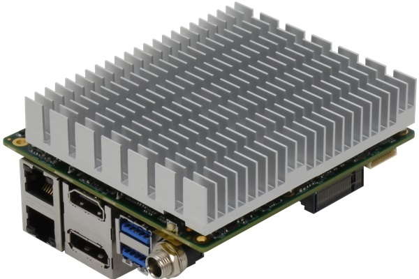 Die passive Kühlung ist möglich (Bildquelle: Aaeon)