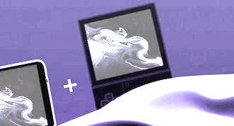 Mit ein wenig Bildbearbeitung ist der zweite Handheld ein wenig besser erkennbar (Bildquelle: Retroid)