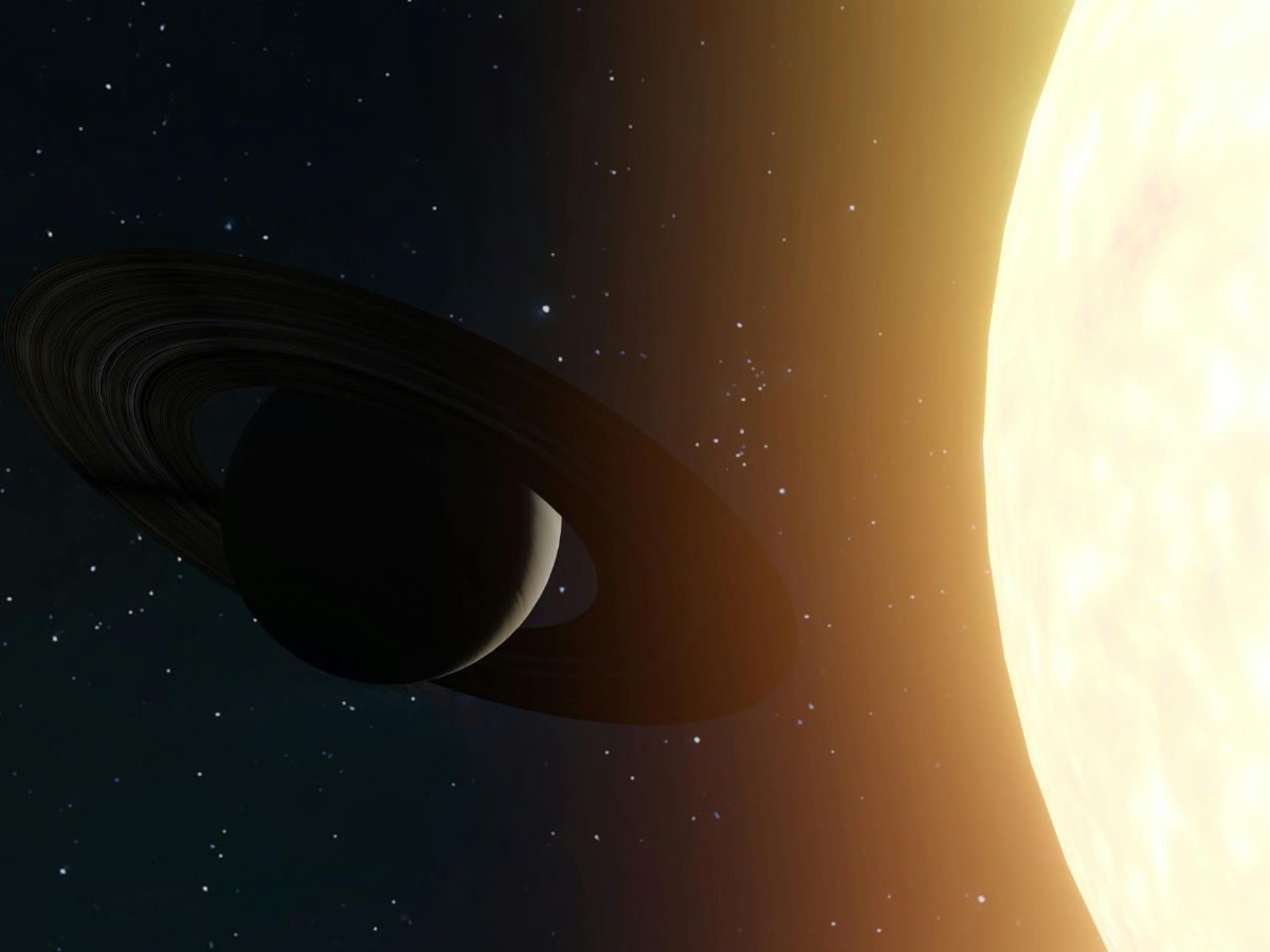 Ein Bild, das Jupiter neben der Sonne zeigt. (Bildquelle: Zelch Csaba – Pexels)