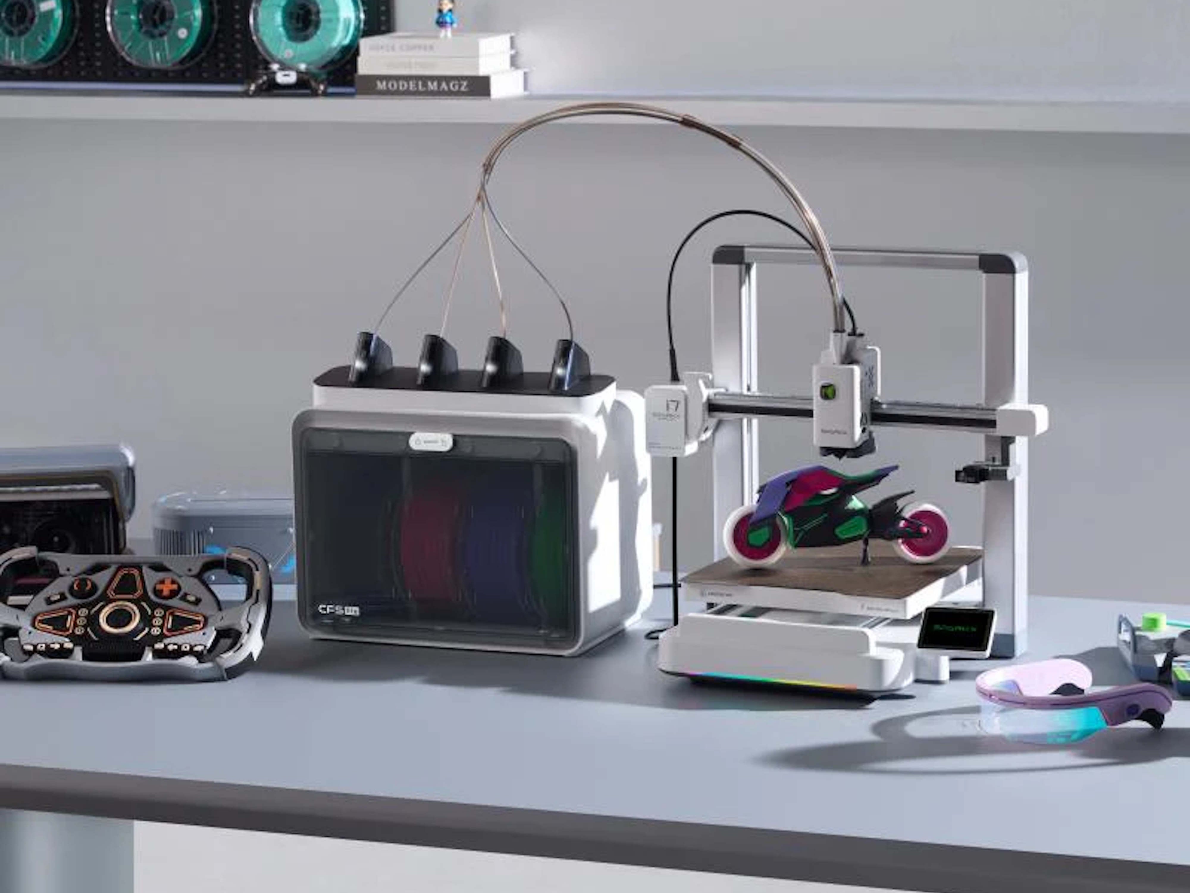 Creality Debuts SPARKX i7 Nano for Compact Multi-Color Printing