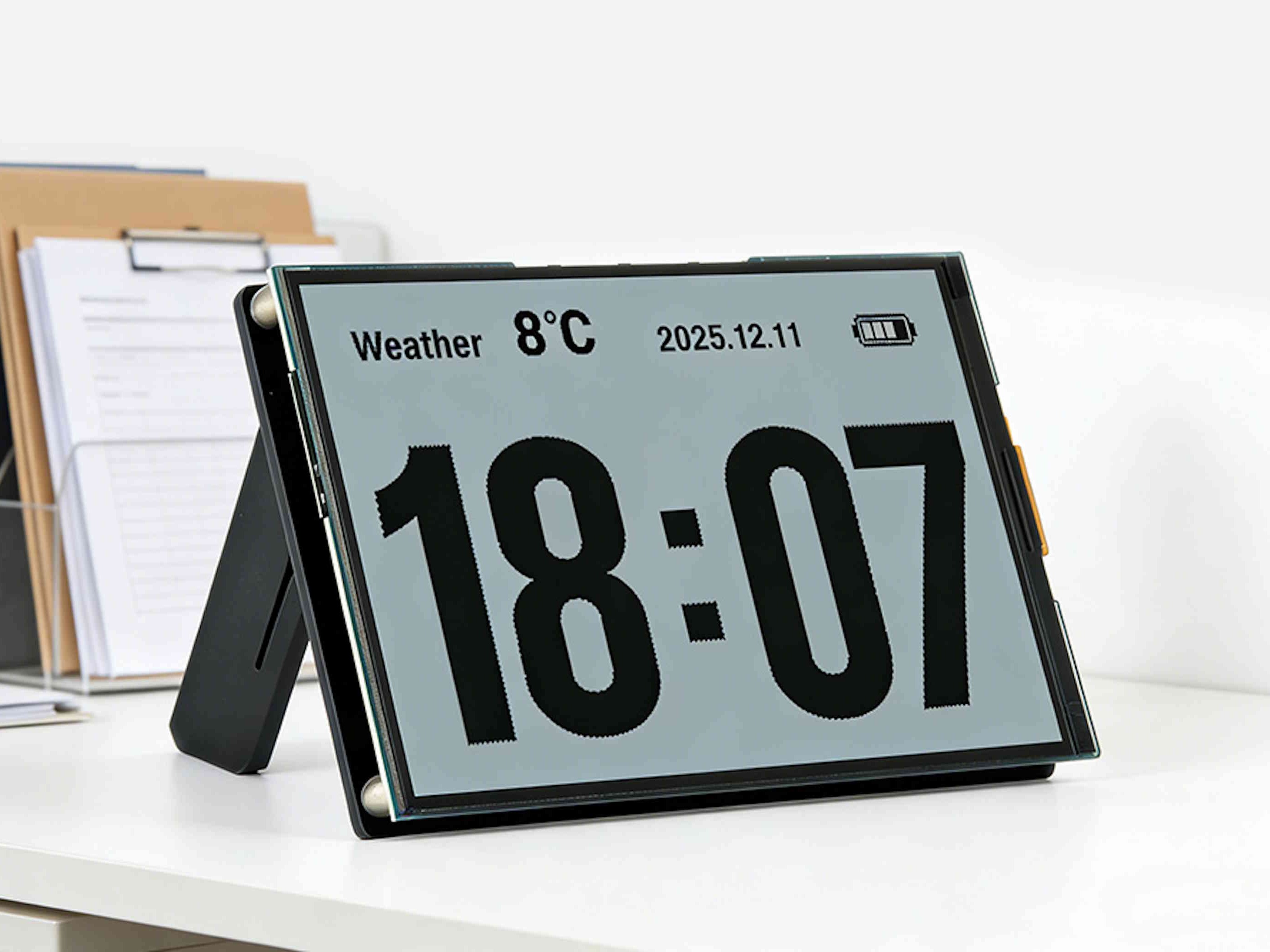 Mit Display Mit WiFi und Bluetooth: Reflektives 4,2